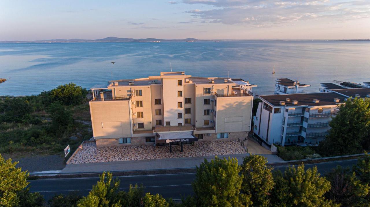 Crotiria Beach - Aparthotel Pomorie Bagian luar foto