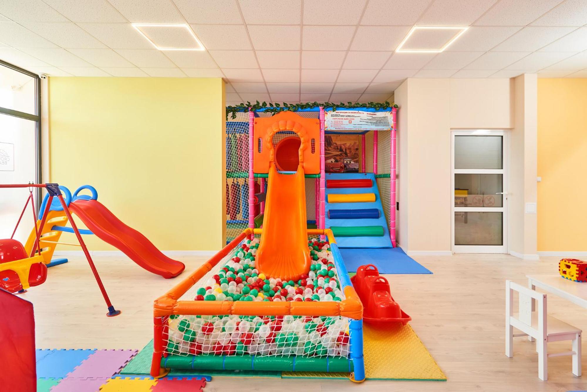 Crotiria Beach - Aparthotel Pomorie Bagian luar foto