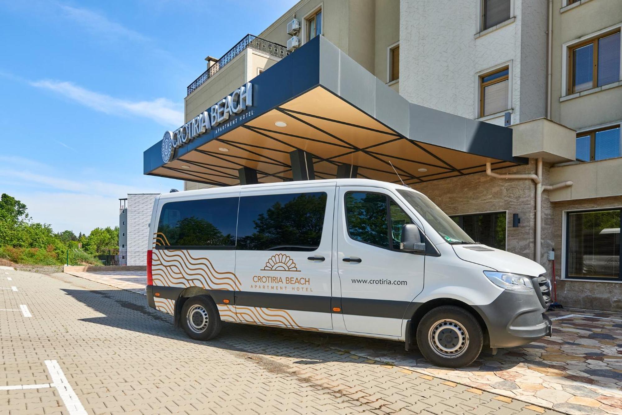 Crotiria Beach - Aparthotel Pomorie Bagian luar foto